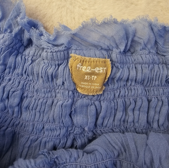 New Free People Free-Est Layla Set In Cornflower Blue Size XS - Picture 10 of 14